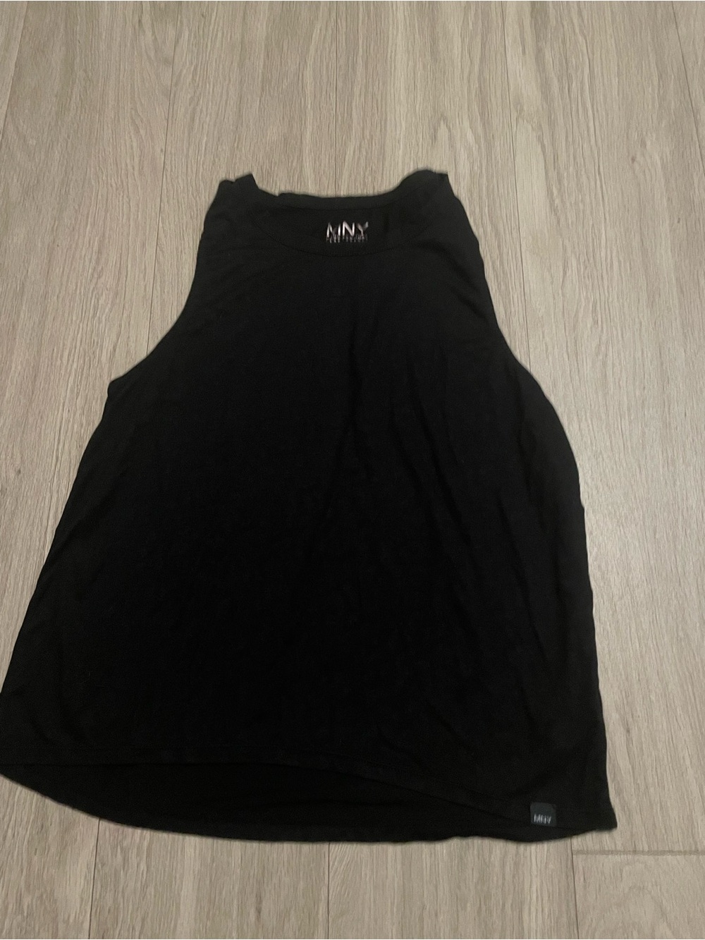 Marc New York Black High Neck Tank Top